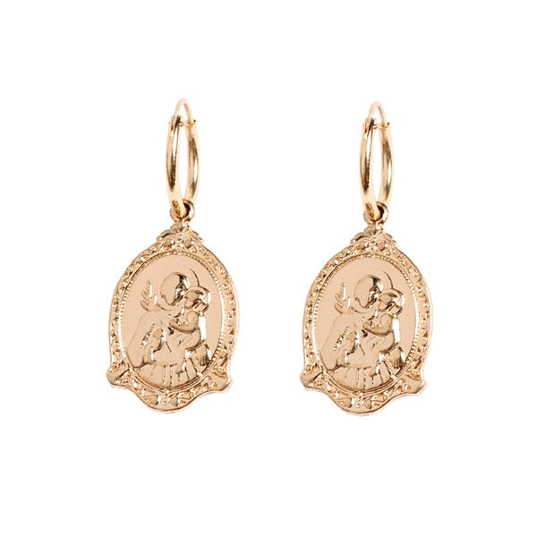 Endless hoop earrings for women cartilage  cross heart earring  color hoop earrings jewelry gift for girls