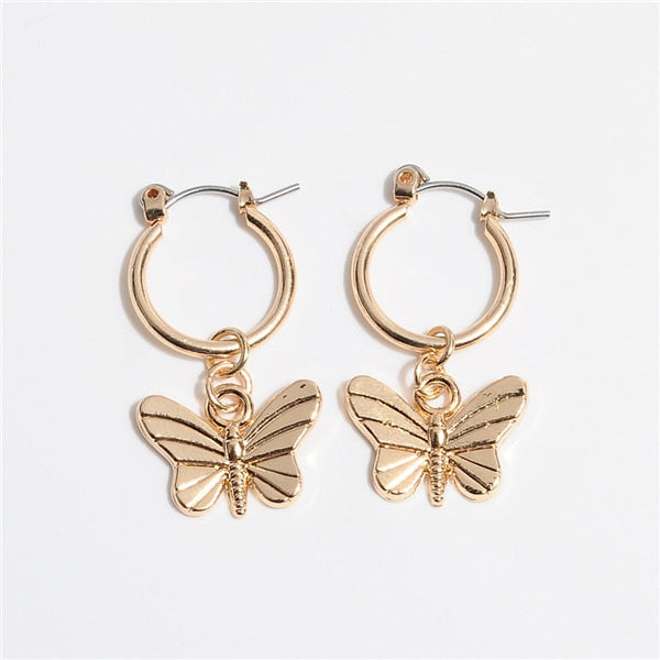 Endless hoop earrings for women cartilage  cross heart earring  color hoop earrings jewelry gift for girls