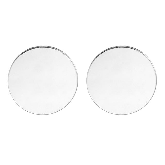 5Colors Black/White Enamel Korean Stud Earrings For Women 2019 Fashion Jewlery Simple Female Earring Oorbellen Aretes De Mujer