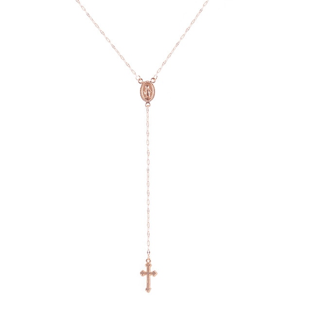 SUMENG New Fashion Summer Gold Chain Cross Necklace Small Gold Cross Religious Jewelry For Women 2020 Wholesale
